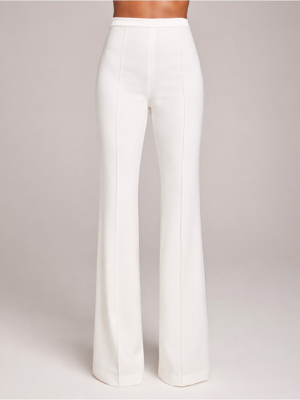 Nadine Merabi Charlotte White Trousers Tailored Pants Size XS | US 2